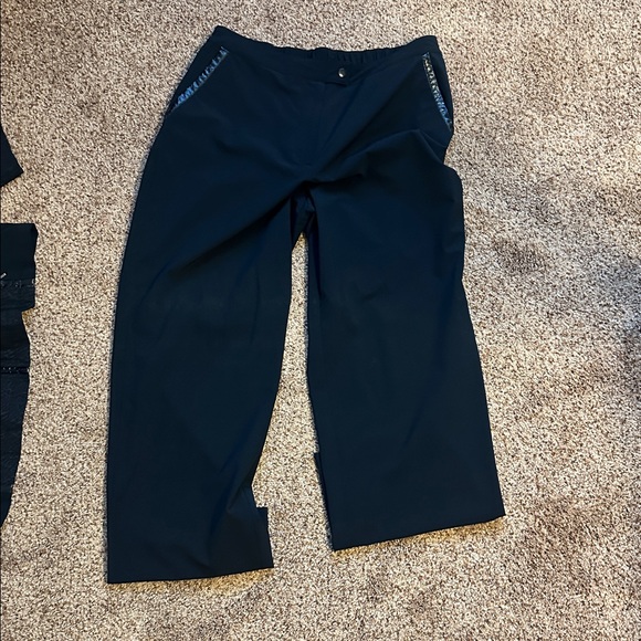 Chico's Black Hooded Jacket and Pants Set - Picture 7 of 7